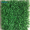 respetuoso del medio ambiente Pared decorativa artificial follaje pared hierba
